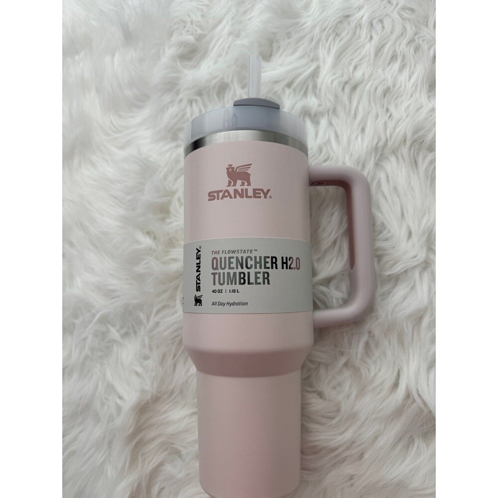 Stanley The Quencher H2.0 Flowstate Tumbler 40 OZ Rose Quartz - Picture 3 of 7